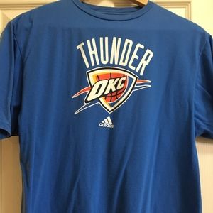 Adidas Shirt OKC Thunder NBA Basketball L